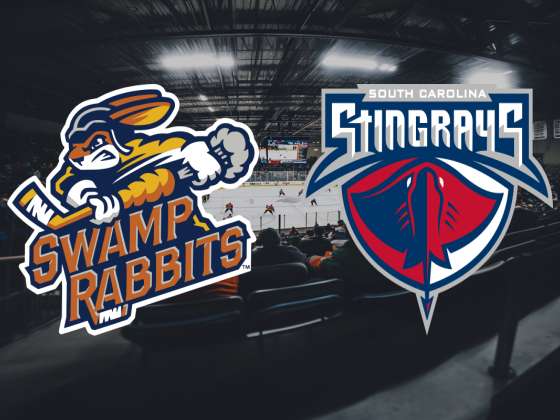Greenville Swamp Rabbits at South Carolina Stingrays